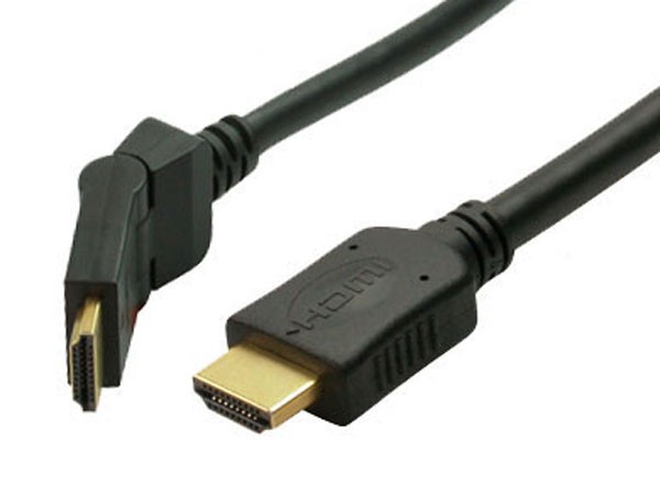 3m HighSpeed HDMI Kabel 1*abwinkelbar 180° + Ethernet Full HD für LED Plasma LCD