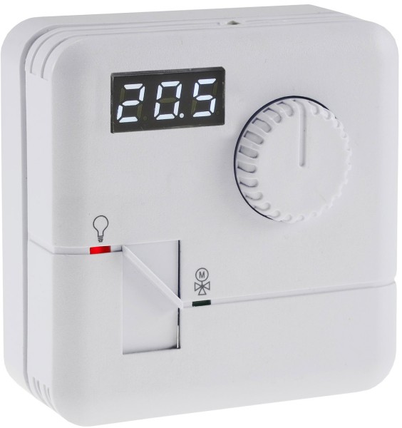 Raumthermostat Raumtemperaturregler Thermostat LED 230V Fußbodenheizung Aufputz