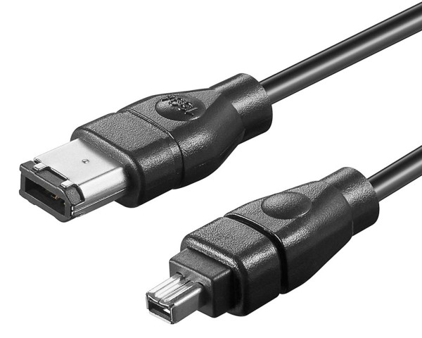 3m 4-pin - 6-pin FireWire Kabel IEEE 1394a Stecker 400 Mhz Camcorder i.Link