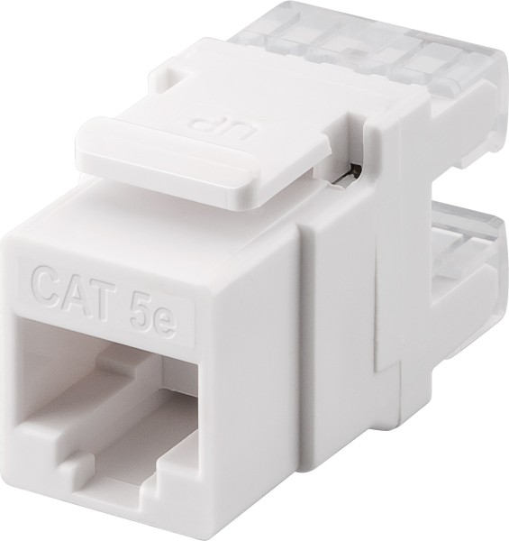 Goobay® KeyStone Jack CAT 5e RJ45 LSA UTP SNAP-IN CAT5e Modularkupplung