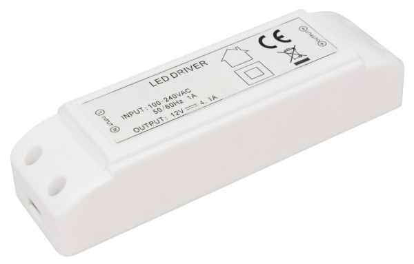 LED-Trafo McShine elektronisch 1-50W 230V auf 12V 160x50x35mm