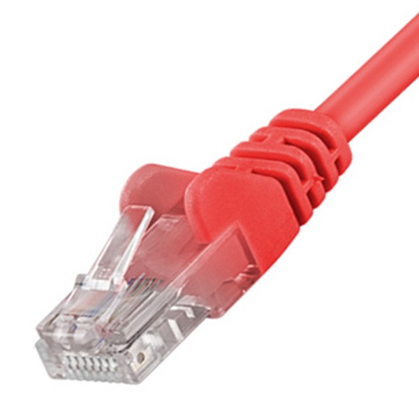 CAT5 CAT5e Patchkabel LAN DSL Netzwerkabel rot 0,25m
