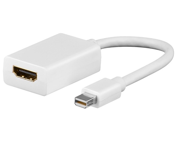Goobay® DisplayPort Adapter Mini DP-Stecker auf HDMI Buchse inklusive Audio
