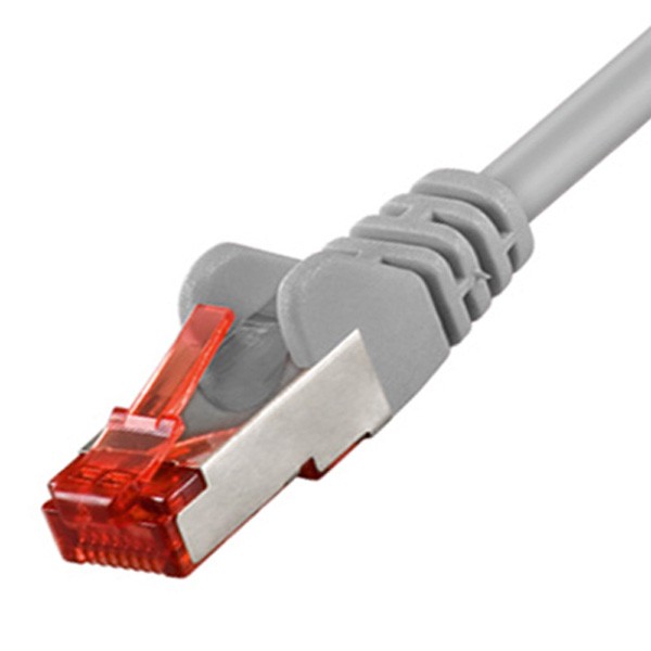 0,15m CAT6 CAT.6 Patchkabel S/FTP grau Netzwerkkabel LAN DSL Ethernet Kabel