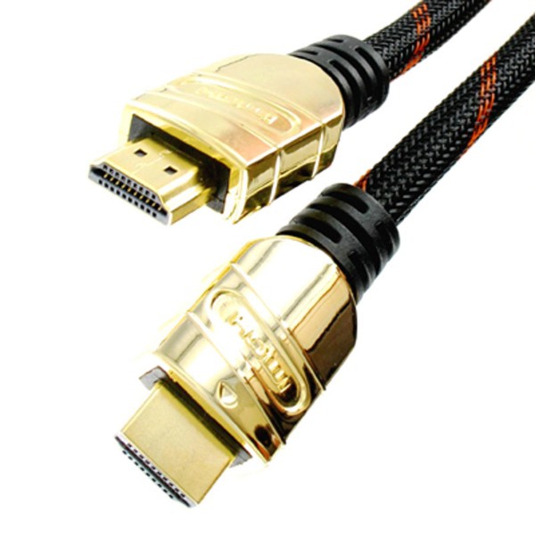 1,5m HighSpeed HDMI Kabel + Ethernet 3D vergoldet für LCD PLASMA TV TFT MONITOR
