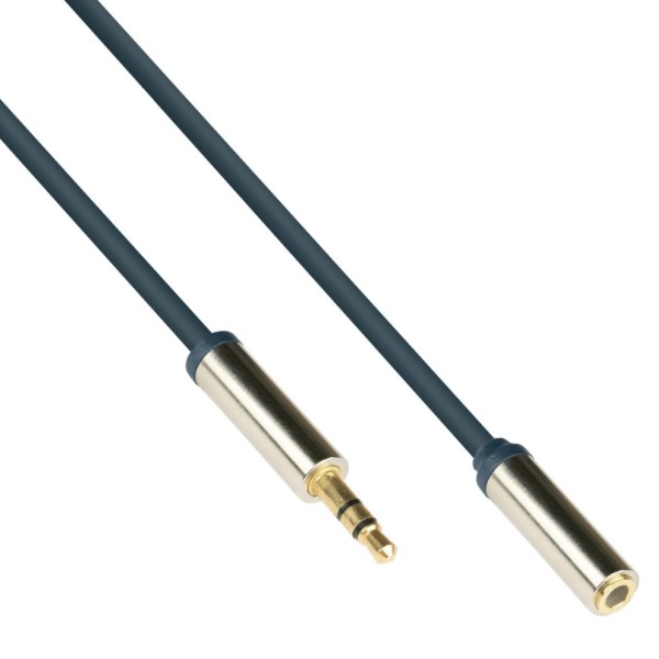 5m GC® HQ Audio Klinken Verlängerung 3,5mm Aux Kabel Stecker &gt; Buchse Kupplung