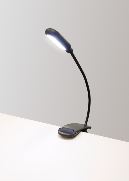 LED Klemmleuchte dimmbar USB Akku Leselampe Tischlampe Schreibtisch Büro Leuchte