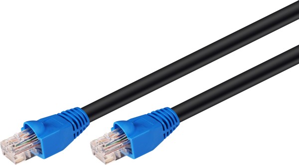 15m CAT6 Patchkabel LAN Netzwerk Outdoor Kabel für Draußen UV + Wasser resistent
