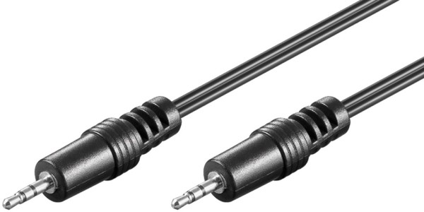 Audio Kabel AUX 1,5m 2,5mm Klinke Stereo Stecker auf 2,5mm Klinke Stereo Stecker