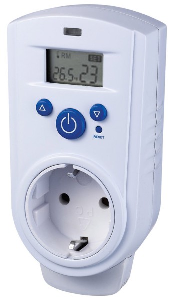 Steckdosen Thermostat Regler Raumthermostat Stecker Infrarot Heizung Klimagerät