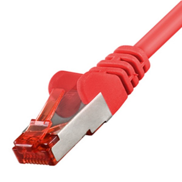 0,15m CAT6 CAT.6 Patchkabel S/FTP rot Netzwerkkabel LAN DSL Ethernet Kabel
