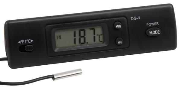 Thermometer digitale LCD Temperatur Anzeige +Außensensor mißt Innen | Außen °C°F
