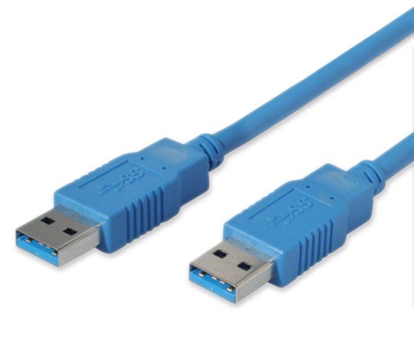 1,8m USB 3.0 Superspeed Kabel Stecker A/A bis 5Gb/s Highspeed A - A Stecker