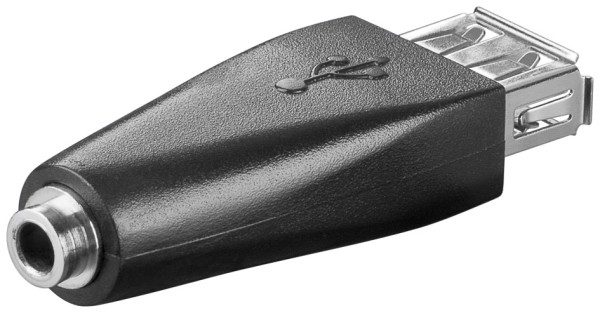 USB 2.0 Audio Adapter USB A-Buchse auf 3,5mm 3-Pin Klinken Kupplung Stereo