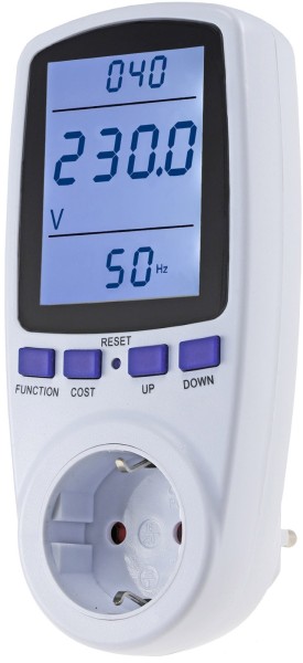Energiekosten-Messgerät CTM-900 Pro LC-Display bis 3680W Überlastschutz