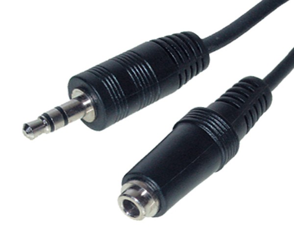 2,5m Audio Verlängerungskabel 3,5mm Verlängerung Kabel Klinkenkabel Stereo